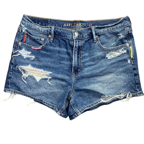 American Eagle Outfitters Blue Jean Shorts - Picture 1 of 11